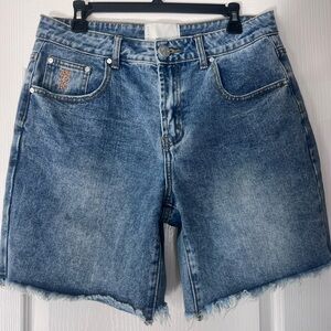 One Teaspoon Classic Blue Jean Shorts